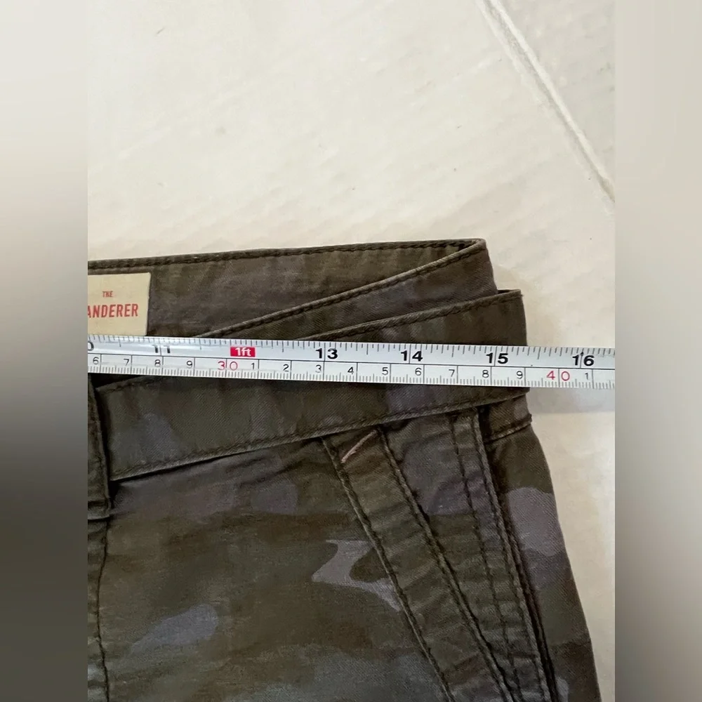 ANTHROPOLOGIE The Wanderer Moss Camouflage Pants Size 27 - Picture 8 of 9